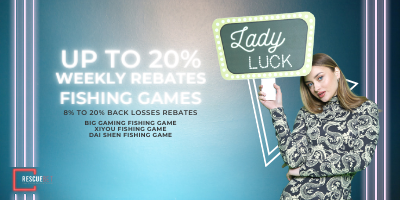 Fishing Games Up To 20% Rebate Bonus